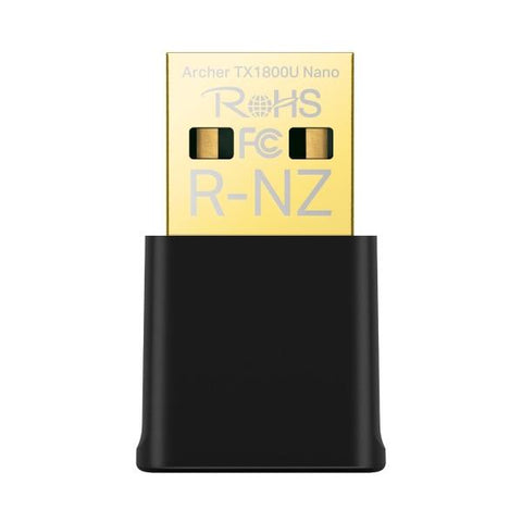 TP-LINK ARCHER TX1800U NANO ADATTATORE DI RETE USB 2.0 WI-FI 6 DUAL BAND 2.4/5GHz MU-MIMO