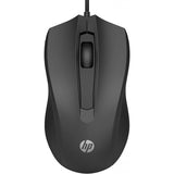 HP 105 MOUSE OTTICO USB AMBIDESTRO 3 TASTI 1.600 DPI NERO