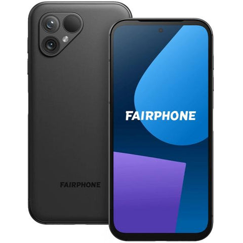Fairphone F5FPHN-1ZW-EU1 smartphone 16,4 cm (6.46") Doppia SIM Android 13 5G USB tipo-C 6 GB 128 GB 4200 mAh Nero