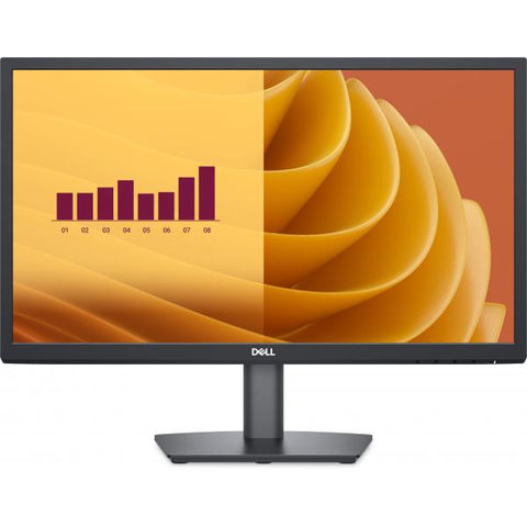 DELL E2225H 21.4" FULL HD VA 16:9 250 CD/mq 8ms 75Hz - 1 x VGA 1 x DISPLAYPORT NERO