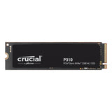 CRUCIAL P310 SSD 500GB M.2 2280 NVMe PCIe 4.0 x4 INTERNO 6600 MBps (lettura) / 3500 MBps (scrittura)