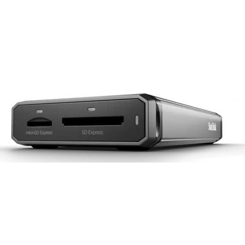 SanDisk PRO-READER lettore di schede USB 3.2 Gen 2 (3.1 Gen 2) Type-C Nero, Grigio