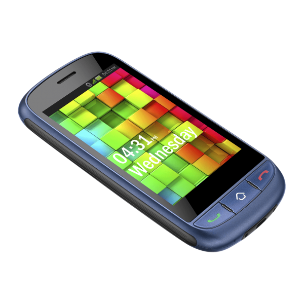 NGM PICO TASTI ED ICONE GRANDI TOUCH TASTO SOS BASETTA DI RICARICA INCLUSA ITALIA BLU