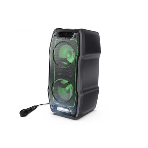 SHARP PS-931 ALTAVOZ PARA FIESTA CAJA AMPLIFICADA PORTÁTIL 180 WA BATERIA RICARICABILE BLUETOOTH TWS LUCI MULTICOLOR 2 x USB 2 x JACK 6.3mm