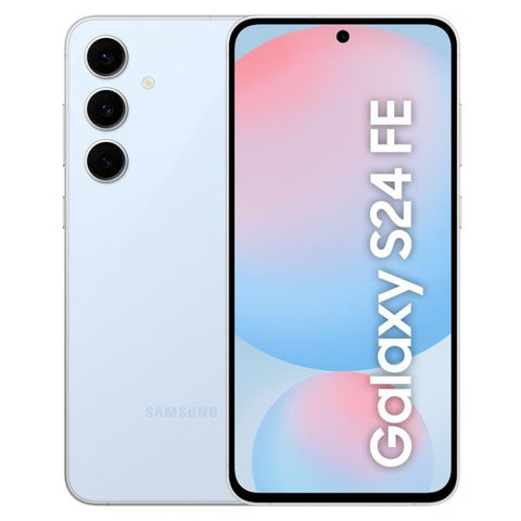 Samsung Galaxy S24 FE, Smartphone con IA, 8 GB de RAM, 128 GB, Azul