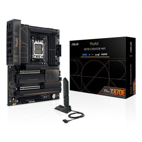 ASUS ProArt X870E-CREATOR WIFI AMD X870E Socket AM5 ATX (ASUS - bundkort - ATX - Socket AM5)