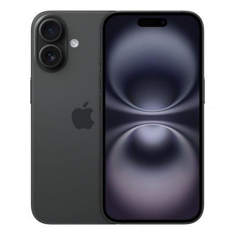 Apple iPhone 16 128GB Nero (Apple iPhone 16 - 5G smartphone - dual SIM /Memoria Interna 128 GB - OLED display - 6.1 - 2556 x 1179 pixel - 2x fotocamere posteriori 48 MP, 12 MP - front camera 12 MP -