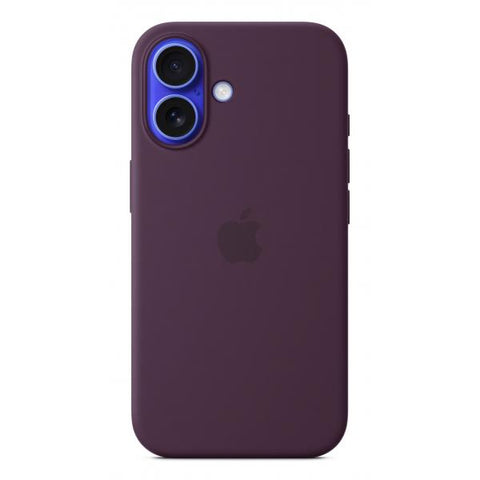 Apple Custodia con Magsafe in Silicone per iPhone 16 - Prugna