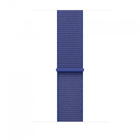 Apple MXL73ZM/A accessorio indossabile intelligente Band Blu Nylon, Poliestere, Spandex (APPLE WATCH 46 ULTRAMARINE SL)