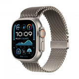 APPLE WATCH ULTRA 2 GPS + CELLULAR 4G 49mm CASSA IN TITANIO NATURALE CINTURINO LOOP MILANESE TITANIO NATURALE - M