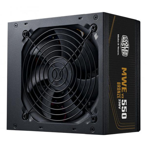 ALIMENTATORE 550W BRONZE 80+ NO MOD NO MODULARE 120MM V3 230V MWE ATX