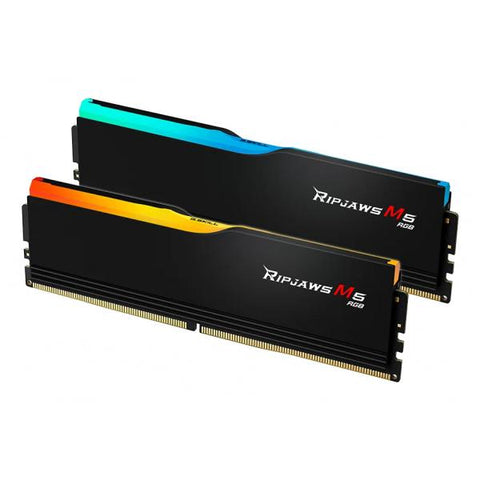 GSKILL RIPJAWS M5 RGB 32GB 2 x 16GB DDR5 6.000MHz XMP AMD EXPO CL36 DIMM NERO
