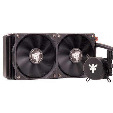 COOLER ITEK "HYDRO CUBE 240B" 240MM (RAFF. A LIQUIDO) PWM FAN,SKT UNIVERSALE - BK - ITLCICB240