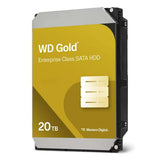WESTERN DIGITAL GOLD WD203KRYZ HDD 20 TB INTERNO 3.5" SATA 6Gb/s BUFFER: 512 MB 7.200rpm
