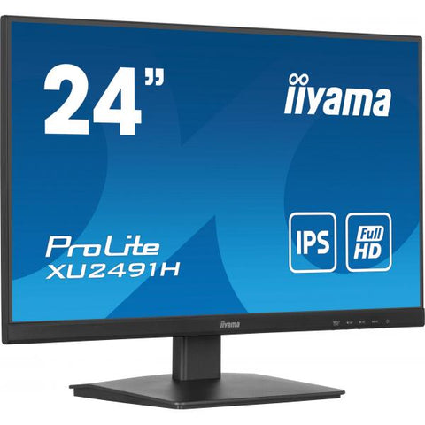 iiyama ProLite XU2491H-B1 Monitor PC 60,5 cm (23.8") 1920 x 1080 Pixel Full HD LED Nero