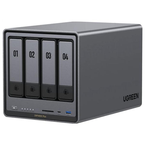 Ugreen NASync DXP4800 Plus NAS Desktop Intel Pentium Gold 8505 8 GB DDR5 0 TB UGOS PRO