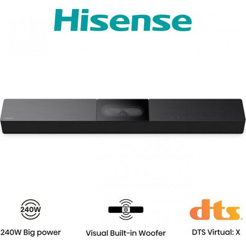 HISENSE HS2000 SOUNDBAR 2.1 DOLBY DIGITAL PLUS BLUETOOTH 240 W NERO