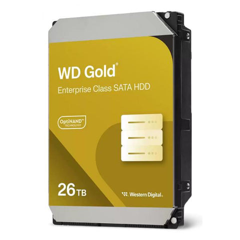 Western Digital Gold WD261KRYZ disco rigido interno 26 TB 7200 Giri/min 512 MB 3.5" Serial ATA III