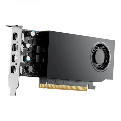 PNY QUADRO RTX A400 POWER LIMITED 4GB GDDR6 PCIe 4.0 16 x 4 - 4 x MINI DISPLAYPORT