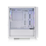 THERMALTAKE VERSA H16 TG ARGB MICRO TOWER FONTALE A RETE PANNELLO LATERALE IN VETRO TEMPERATO 3 VENTOLE ARGB 120mm SNOW WHITE