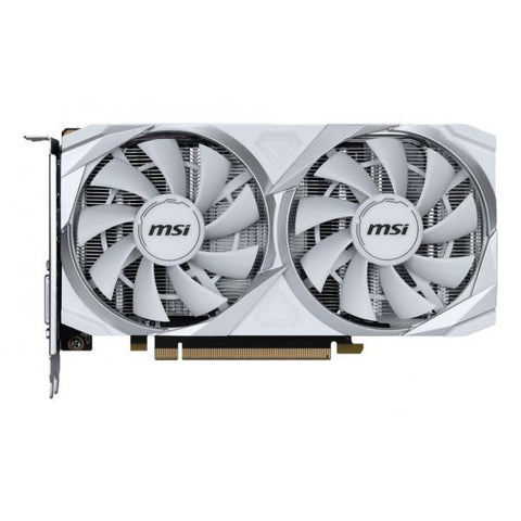 MSI VENTUS RTX 3050 2X XS WHITE 8G OC scheda video NVIDIA GeForce RTX 3050 8 GB GDDR6 - PCI Express x8 4.0 DUAL FAN - 1x HDMI 3 x DISPLAYPORT BIANCO