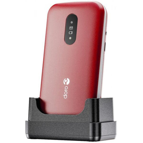 Doro 2820 7,11 cm (2.8") 116,9 g Rosso, Bianco Telefono di livello base