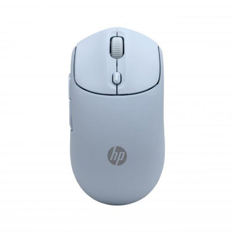 HP 400 MOUSE WIRELESS SILENT TOUCH ULTRA SILENZIOSO RF + BLUETOOTH 6.000 DPI 5 TASTI AZZURRO