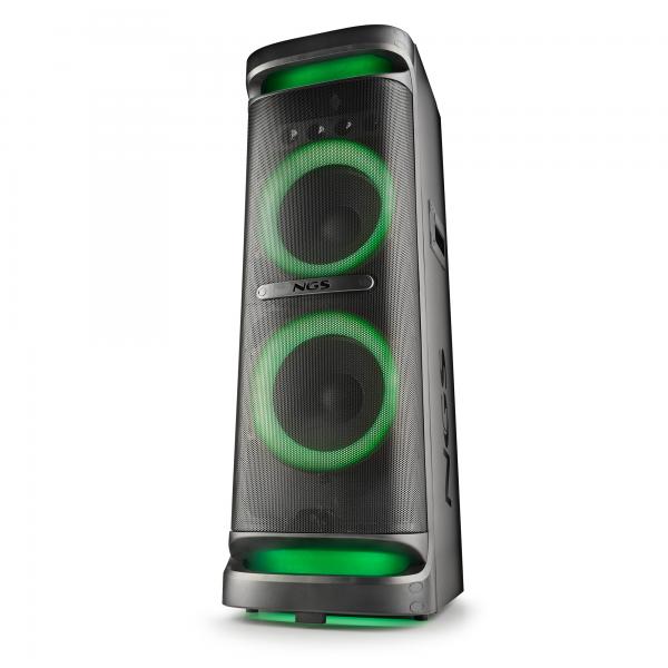 NGS SPEAKER WILD SPACE 3 PORTATILE BT RGB TWS 4000W NERA