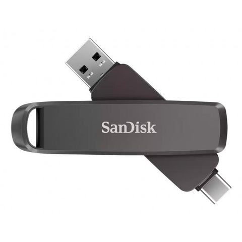 SanDisk SDDDE1-2T00-G46 unità flash USB 2 TB USB Type-A / USB Type-C 3.2 Gen 2 (3.1 Gen 2) Nero