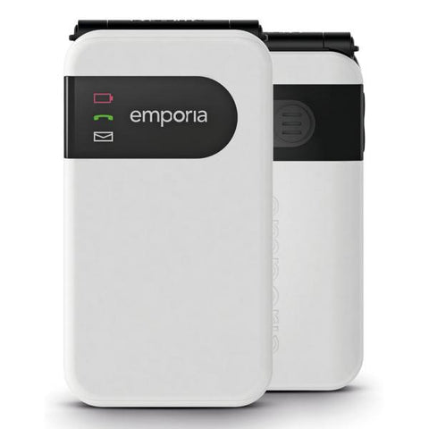 Emporia SIMPLICITYglam.4G 7,11 cm (2.8") Bianco Telefono per anziani
