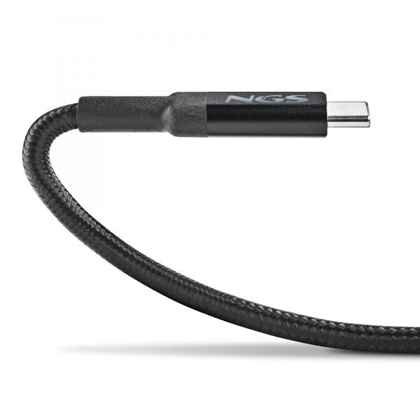 NGS Cavo Usb-C a Type-C Ricarica Rapida 100w 2m Nero