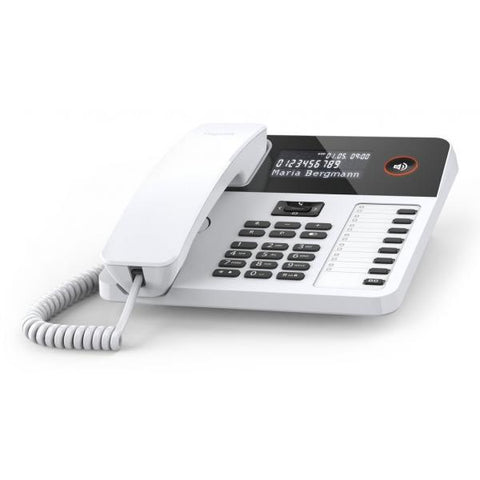 Gigaset DESK 600 Telefono analogico Identificatore di chiamata Bianco