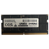 DYNACARD DD5S560016G/S MEMORIA RAM 16GB 5.600MHZ TIPOLOGIA SO-DIMM TECNOLOGIA DDR5