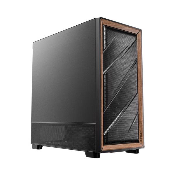 Antec FLUX SE Midi Tower Nero, Legno