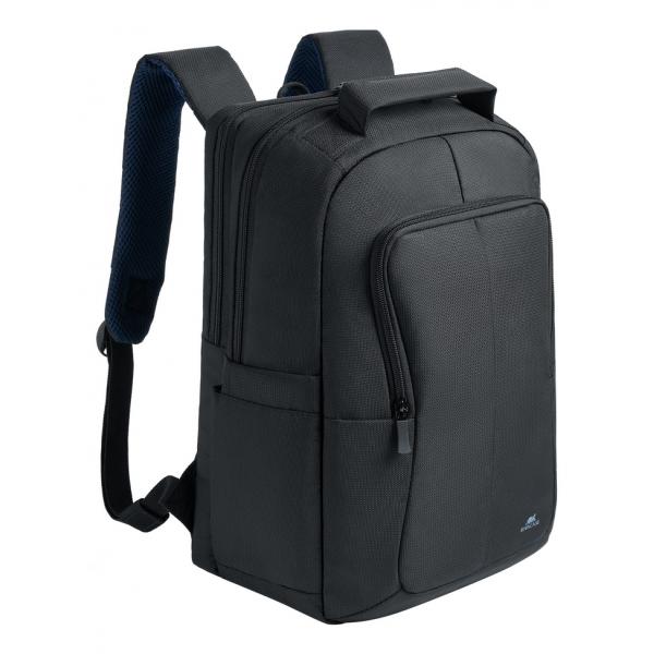 RIVACASE ECO ZAINO PER MACBOOK PRO 16" IN RPET 8 SCOMPARTI 2 TASCHE LATERALI NERO