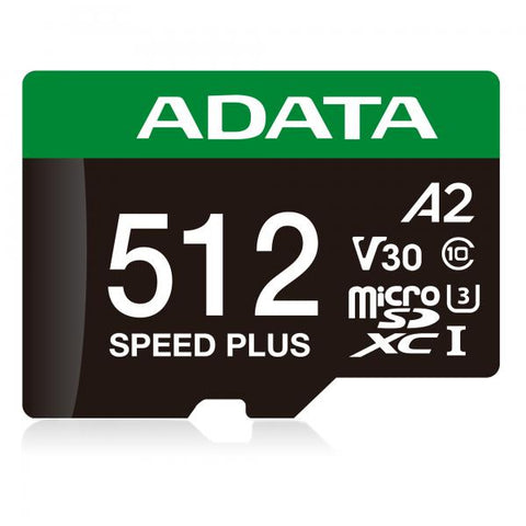ADATA Speed Plus 512 GB MicroSDXC Classe 10