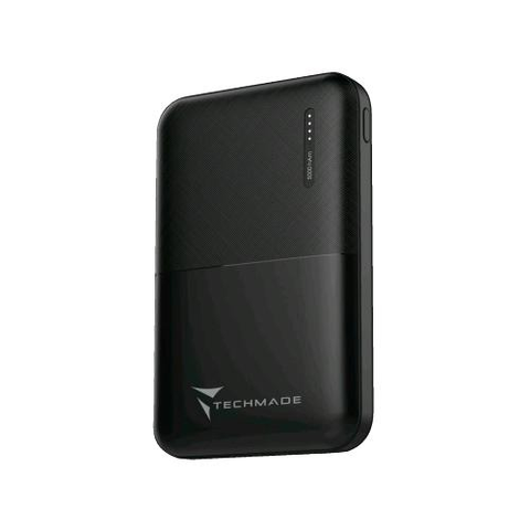 TECHMADE TM-PB5000 POWERBANK 5000mAh NERO