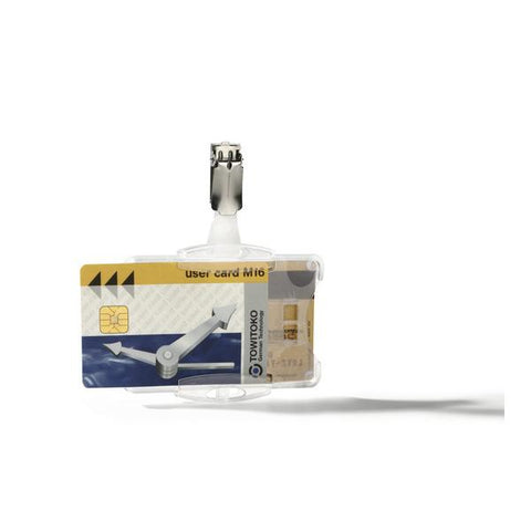 Soporte de seguridad para tarjetas de identificación/seguridad Durable DB80505 (Paquete de 25 unidades) - 821819