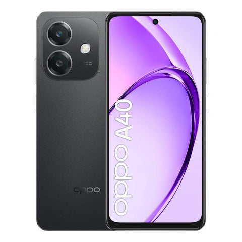 OPPO A40 128GB TIM SPARKLE BLACK 6.7" 4GB/128GB