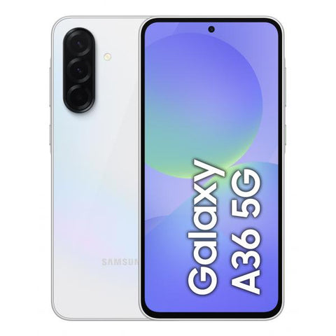 Samsung Galaxy A36 5G, Smartphone con Funzioni intelligenti, Display Super AMOLED 6.7, 6GB RAM, 128GB, Camera 50MP, Batteria 5.000 mAh, IP67, Awesome White