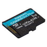 Kingston Technology Scheda microSDXC Canvas Go Plus Gen4 200MB/s A2 U3 V30 da 1 TB + adattatore