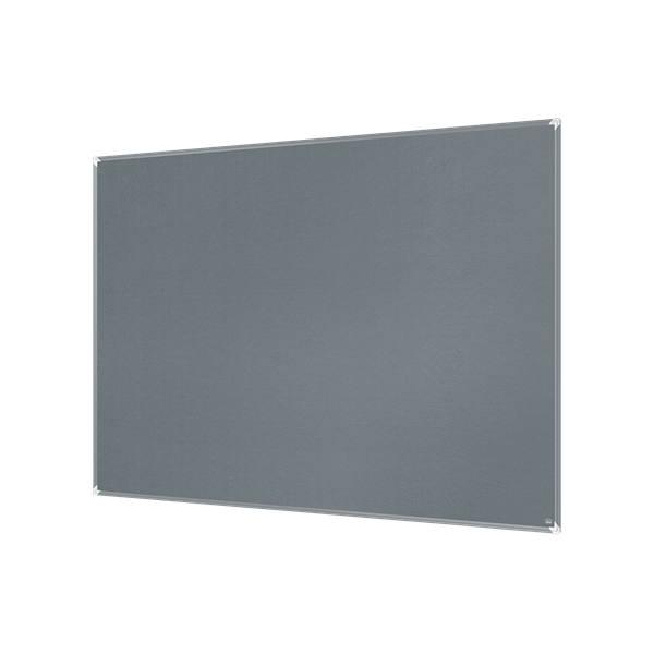 Nobo 1915199 bacheca per annunci Bacheca fissa Grigio Feltro (Nobo 1915199 Premium Plus Grey Felt Notice Board 1800x1200mm)