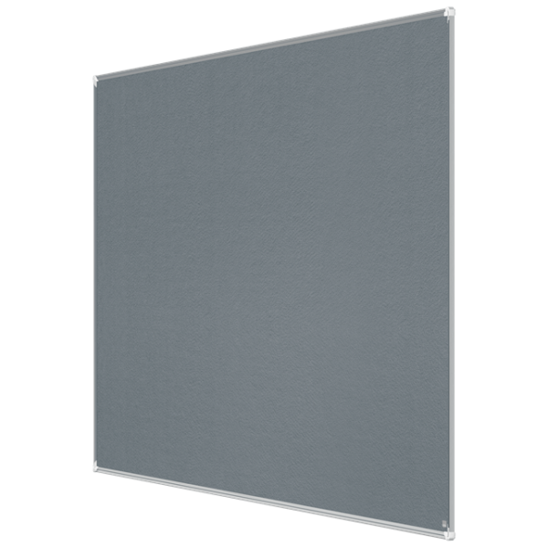 Nobo 1915200 bacheca per annunci Bacheca fissa Grigio Feltro (Nobo 1915200 Premium Plus Grey Felt Notice Board 2400x1200mm)