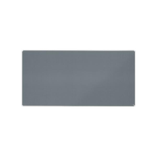 Nobo 1915200 bacheca per annunci Bacheca fissa Grigio Feltro (Nobo 1915200 Premium Plus Grey Felt Notice Board 2400x1200mm)
