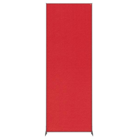 Nobo 1915529 bacheca magnetiche e accessori Feltro 600 x 300 mm Rosso (Nobo 1915529 Red Impression Pro Floor Divider 600x1800mm)