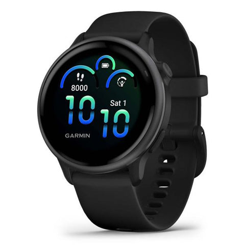 Garmin vívoactive 6 3,05 cm (1.2") AMOLED 42 mm Digitale 390 x 390 Pixel Touch screen Nero Wi-Fi GPS (satellitare)