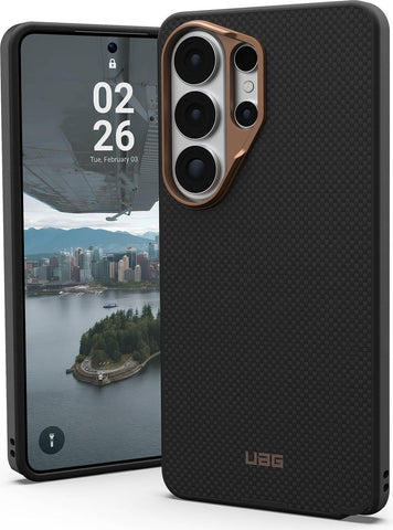UAG Urban Armor Gear FIBR ARMR Case mit Magnet-Modul Samsung Galaxy S26 Ultra schwarz/bronze 214545114085 (214545114085)