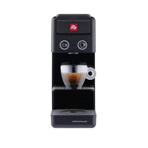 DELONGHI ILLY IPERESPRESSO Y3.3 MACCHINA DA CAFFE A CAPSULE SPEGNIMENTO AUTOMATICO 850W NERO