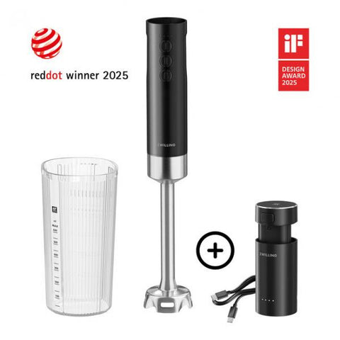 Zwilling XTEND Kabelloser Stabmixer Starer Set mit Akku (1030457)