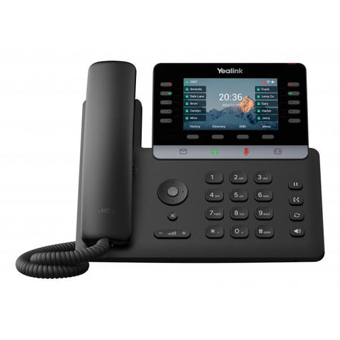 Yealink -SIP-T74W, IP-Telefon, Schwarz, Drahtgebundenes & drahtloses Handger?t, Tisch/Bank, 1000 Eintragungen, Yealink Device Management Platform